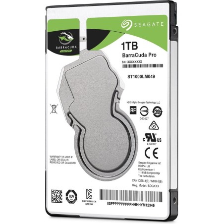 Seagate Barracuda Pro 1TB Hard Drive ST1000LM049 - High-Speed SATA-600 7200RPM for Exceptional Performance